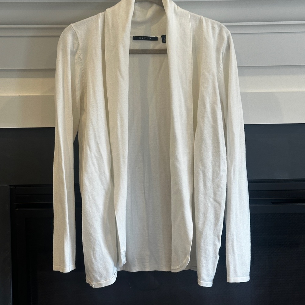 Cyrus Cream Knit Cardigan